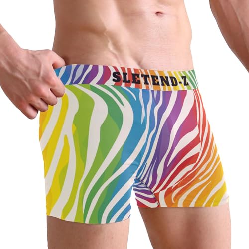 Men's Underwear Boxer Briefs with Print Soft Stretch Underwear Small to XX-Large2