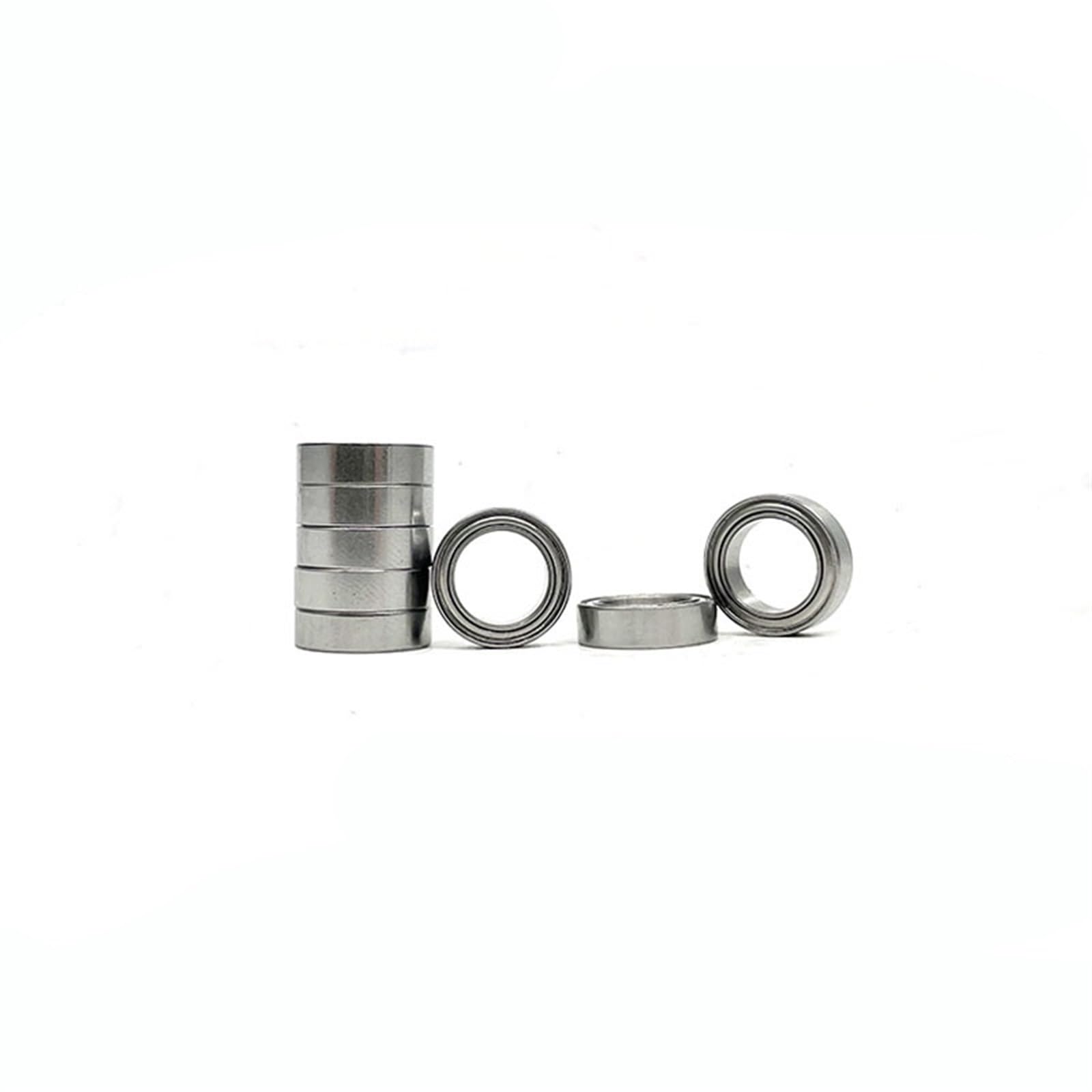 Rodamiento de Bolas Miniatura de Acero Inoxidable 440, 10 Unidades, SMR52ZZ, SMR63ZZ, SMR74ZZ, SMR85ZZ, SMR105ZZ, SMR115ZZ, SMR128ZZ, SMR137ZZ.(ABEC-5 P5,SMR63ZZ 3x6x2.5mm)