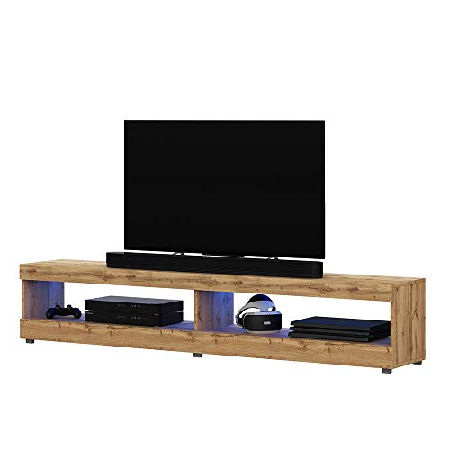 Preisvergleich Produktbild Selsey TV-Lowboard, Eiche matt, 140 cm