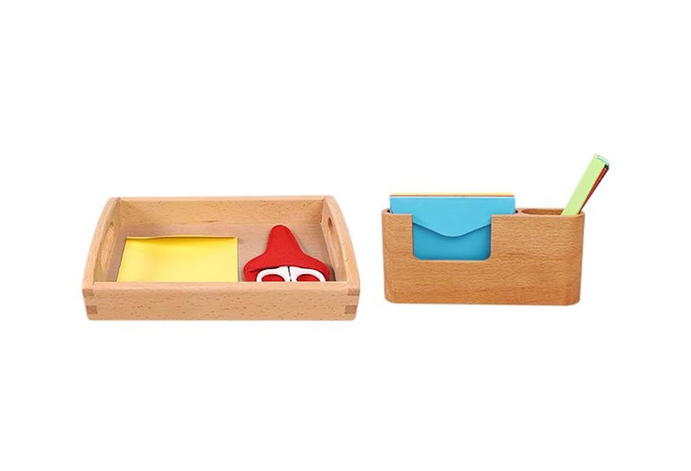 LLTCMAOYI AIDS Montessori Paper Cutouts Set for Early Education, Preschool Art Cutting Skills Activity