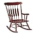 Gift Mark Giftmark Adult Rocking Chair-Cherry