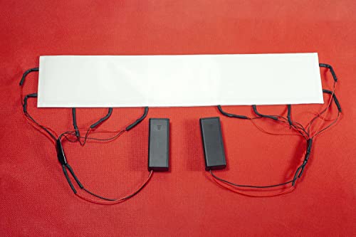 Image of [ Rectangular ] for Master Chief Helmet Lamp Titan Lamp Batman led Light Decorations Flexible Helmet Lights Cosplay DIY kit RGB Superhero for Men Gifts Pink
