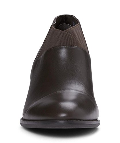 Vionic Point Womens Leather Ankle Boots Dark Brown - 9