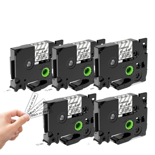 5pbNTZE-231 12mmxe[vxv^[PTD200 PTP710BT PTP900 PT2310 PT2610 PTPEXECUTE Wѓl̃fƌ݊(5pack tze-131)