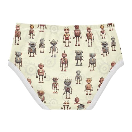 Robots Toddler Girls's Underwear 2T 202c16252