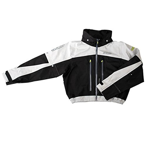 OWNER レインジャケット 鮎渓流ショート LL グレー 9925