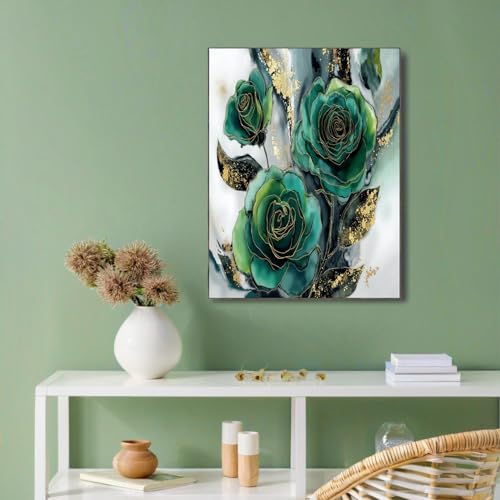 Cuadros de decoración para dormitorios grandes que transforman tu salón en un oasis floral 2