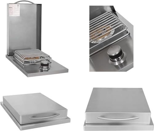 BLAZE-BBQ-Outdoor-Package-of-40-LTE-Built-in-Gas-Grill-Gas-Dop-In-Single-Side-Burner-32-Door-Two-Drawers-Combo-24-Refrigerator-and-Accessories-Grill-Cover-Fridge-Trim-and-Rotisserie-Kit BLAZE BBQ Outdoor Package of 40 LTE Built in Gas Grill Gas Dop In Single Side Burner 32 Door Two Drawers Combo 24 Refrigerator and Accessories Grill Cover Fridge Trim and Rotisserie Kit