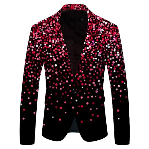 Veste homme manches longues boutonnées imprimée avec poche vêtement chic grande taille