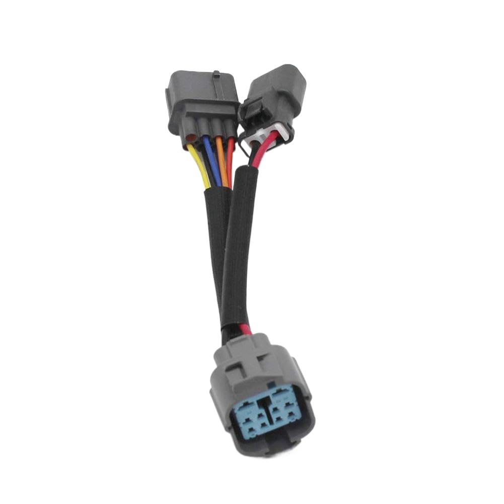 Arnés de cableado de Puente Adaptador de Distribuidor OBD1 a OBD2 de 10 Pines Compatible con Civic