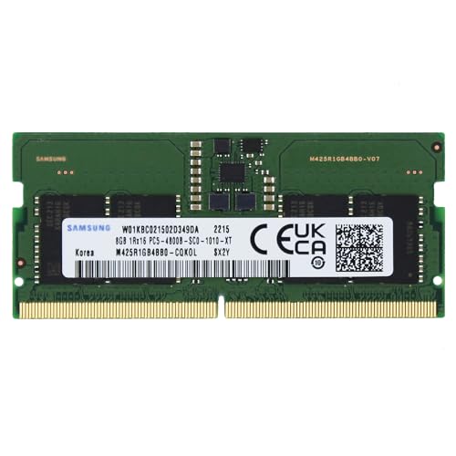 8GB (1x8GB) DDR5 4800MHz PC5-38400 SODIMM 1Rx16 CL40 1.1v M425R1GB4BB0-CQK Laptop Notebook Memory Module Upgrade RAM Adamanta