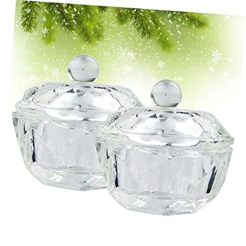 Set 4 tazas para manicure y arte en uñas miniatura 7