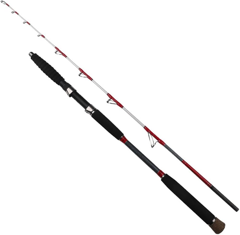 Amazon | 船竿 大物ロッド 深海 近海 80号船竿 1.55m スピニング