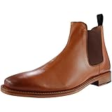 kensington & chelsea tmo Fabricado en piel Kensington Twin Gusset Chelsea - Botas para hombre, color marrón