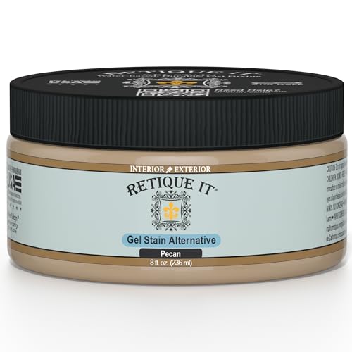 Retique It Water-Based Gel Stains (8oz, Pecan)
