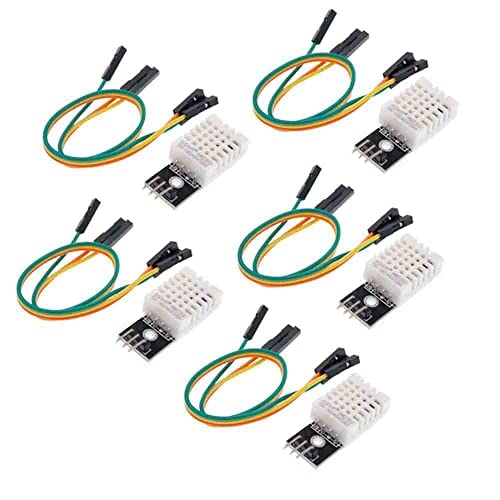 5set DHT22 AM2302 Temperature and Humidity Sensor Module with Cable ...