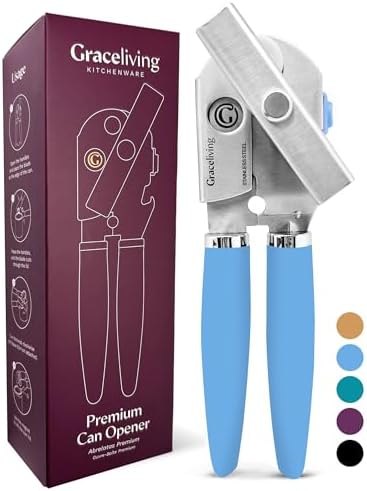 Premium Multifunctional Magnetic Manual Can Opener and Bottle Ope...