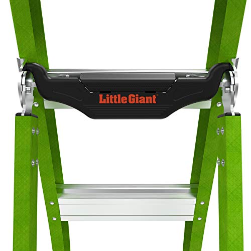 Little Giant Ladders, King Kombo, Professional, 6 Ft. A Frame, 10 Ft. Extension, Single Hinge, Fiberglass, Type 1AA, 375 lbs Weight Rating, (13906-001)