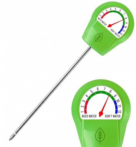 Craft911 Plant Moisture Meter - Accurately Tells You When to Water Your Plants - 26cm, No Battery Needed