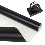 Black Wrapping Paper Roll,43cm*10m Black Matte Wrapping Paper,Solid Color Gift Wrap Paper for Birthday,Party, Wedding,Christmas, Festive Decorations,DIY Crafts