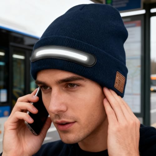 Bonnet sans fil avec éclairage, cadeau idéal pour adolescents
