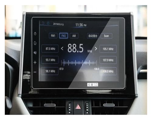Film protection écran Toyota RAV4 2019 en verre trempé anti rayure