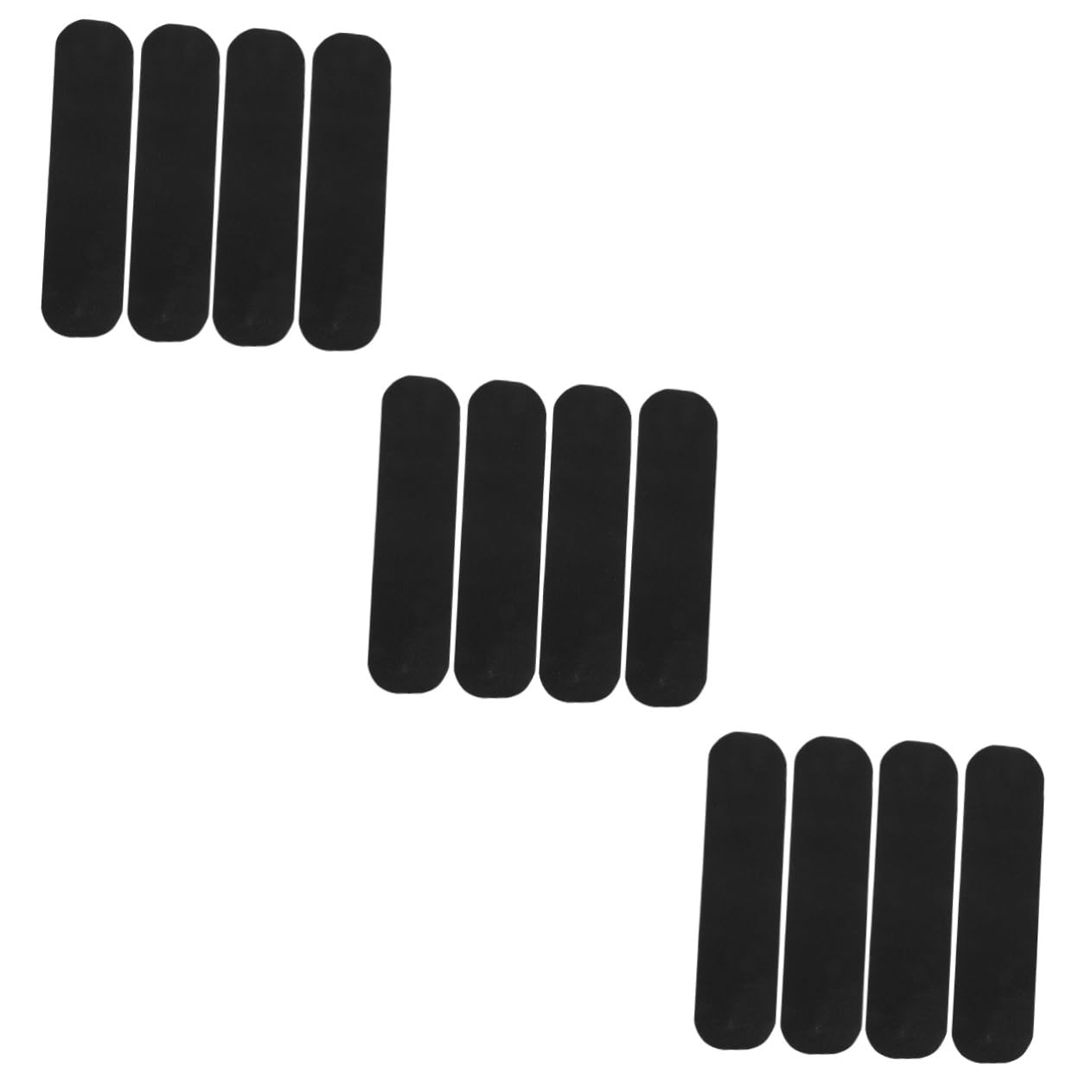 ibasenice 3 Ensembles Bande Antidérapante Skateboard Professionnelle Abrasives Résistantes Et Durables Pour Accessoires De Skateboard 4 Pièces * 3