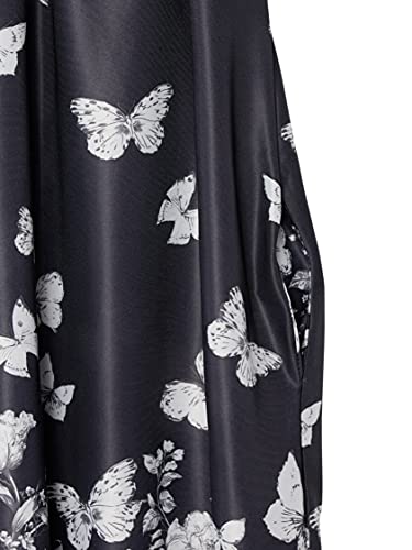 Image of AmeriMark Casual Women's Patio Muumuu House Dress Loose Comfortable Short Sleeve Sun Dress Lounger Gown Sleepwear for Ladies