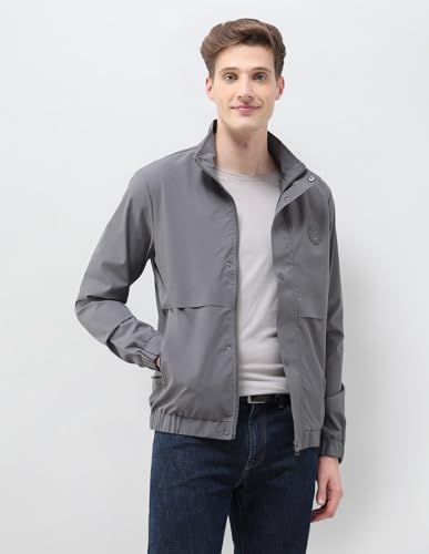 Image of U.S.Polo Association Men's Solid Pattern Windcheater Jacket