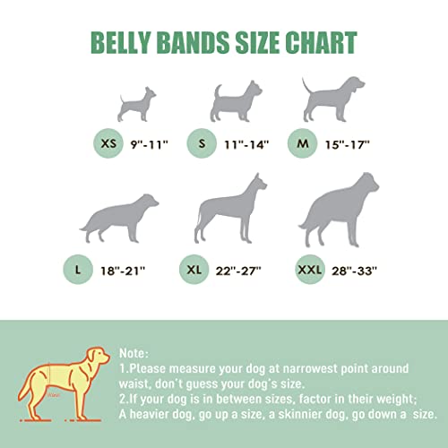 Image of wegreeco Washable Male Dog Belly Band (Stylish Pattern)- Pack of 3 - Washable Male Dog Belly Wrap, Dog Diapers Male (Blue, Green, Black Checkerboard, Large)