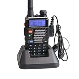 BAOFENG UV-5RE Dual Band Amateur Handheld Two Way Radio UHF/VHF 136-174/400-480Mhz 128 Channels Upgrade Enhanced Version FM Ham walkie talkie Transceiver with Earpiece