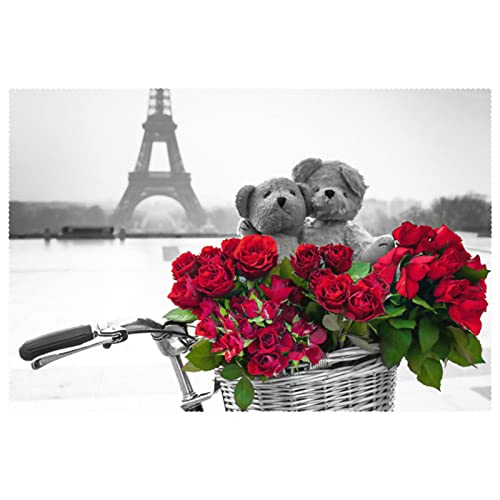 Set de table tour Eiffel de Paris cadeau idéal crémaillère et souvenir