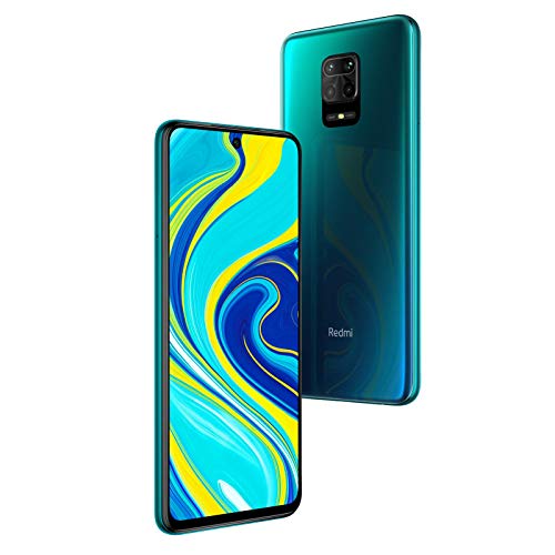Téléphone Portable Xiaomi Redmi Note 9S, 128 Go, 6 Go, écran FHD + Dot 6,67 Pouces, Smartphone sans Sim avec caméra Quad AI 48MP, Dual Sim - Bleu Aurora