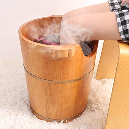 Cubeta de Madera para Baño de Pies Grande miniatura 4