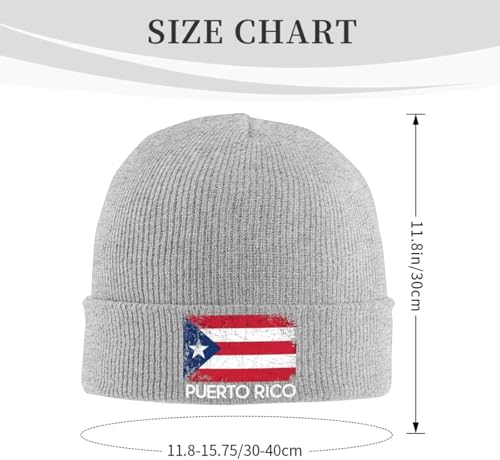 Tuquet bonnet tricoté drapeau vintage unisexe noir extensible - 2