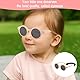 BOULESENM Baby Sonnenbrillé,Polarisierte Baby Sonnenbrillen mit Riemen Verstellbar,Sonnenbrille Kinder,Sonnenfilter UV400 Schutz Sonnenbrillé,für Säugling Kleinkind Neugeborenen Mädchen Jungen