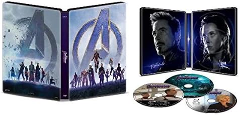 Avengers: Endgame NEW [Ltd SteelBook] 4K UHD + BLU-RAY +DIGITAL Pre-order AUGUST