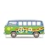 Advanced Graphics Hippie Bus Stand-in Life Size Cardboard Cutout Standup