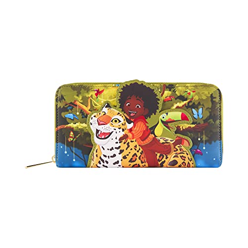 Loungefly Disney: Encanto - Antonio and Parce The Jaguar Wallet, Amazon Exclusive, Multicolor