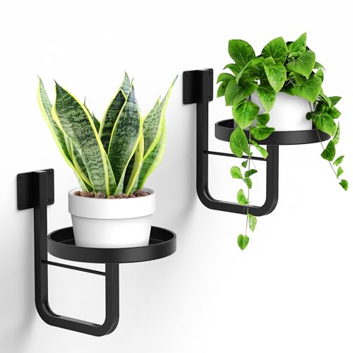 JOPBENG Wall Plant Holder, 7.9 Inch Hanging Plant Holder Wall