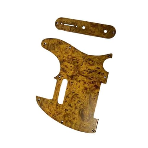 Pickguard guitare électrique en bois de remplacement pour plaque de protection - 5