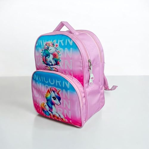 Image of Stylbase 15 Inch 3D Cartoon School Bag for Boys & Girls | Waterproof Lightweight Polyester Kids Backpack with Bottle Pocket | Ideal School Bags for Kids Nursery, LKGClass (3-5 Years)