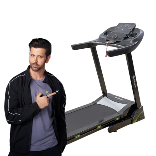 Image of Cultsport C2 4HP Peak DC-Motorised Treadmill (Max Speed: 16km /hr, Max Weight: 120 Kg) for Home Gym Workout with 1 Year Warranty