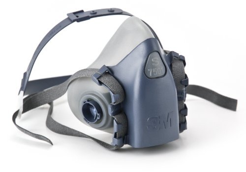 3M Half Facepiece Reusable Respirator 7502/37082(AAD), Respiratory Protection, Medium Size: Medium, Ferramenta