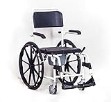 duschrollstuhl meyra Der Dusch und Toilettenrollstuhl Wave ist ein innovativer Rollstuhl für den Einsatz als Duschstuhl, Toilettenstuhl sowie für kurze Fahrten innerhalb des Hauses. Der Rahmen ist komplett aus Aluminium mit Epoxyt-Lack, für einen vollständigen Schutz vor externen Substanzen.