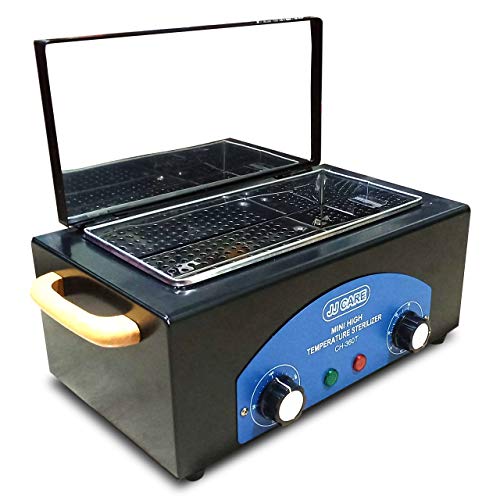 Mini High Temperature Sterilizer Box, Dry Heat Sterilizer Cabinet for Manicure Tools, High