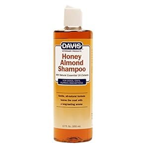 Davis HAS12 Honey Almond Pet Shampoo, 12 oz