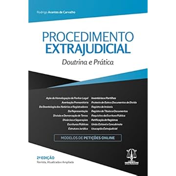 Capa do livro Procedimentos Extrajudiciais 2Ed.2022