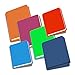 Stretchable Jumbo Book Covers 7 Pack Individual Colors Book Suits® fits Hardcover Textbooks up to 9.5