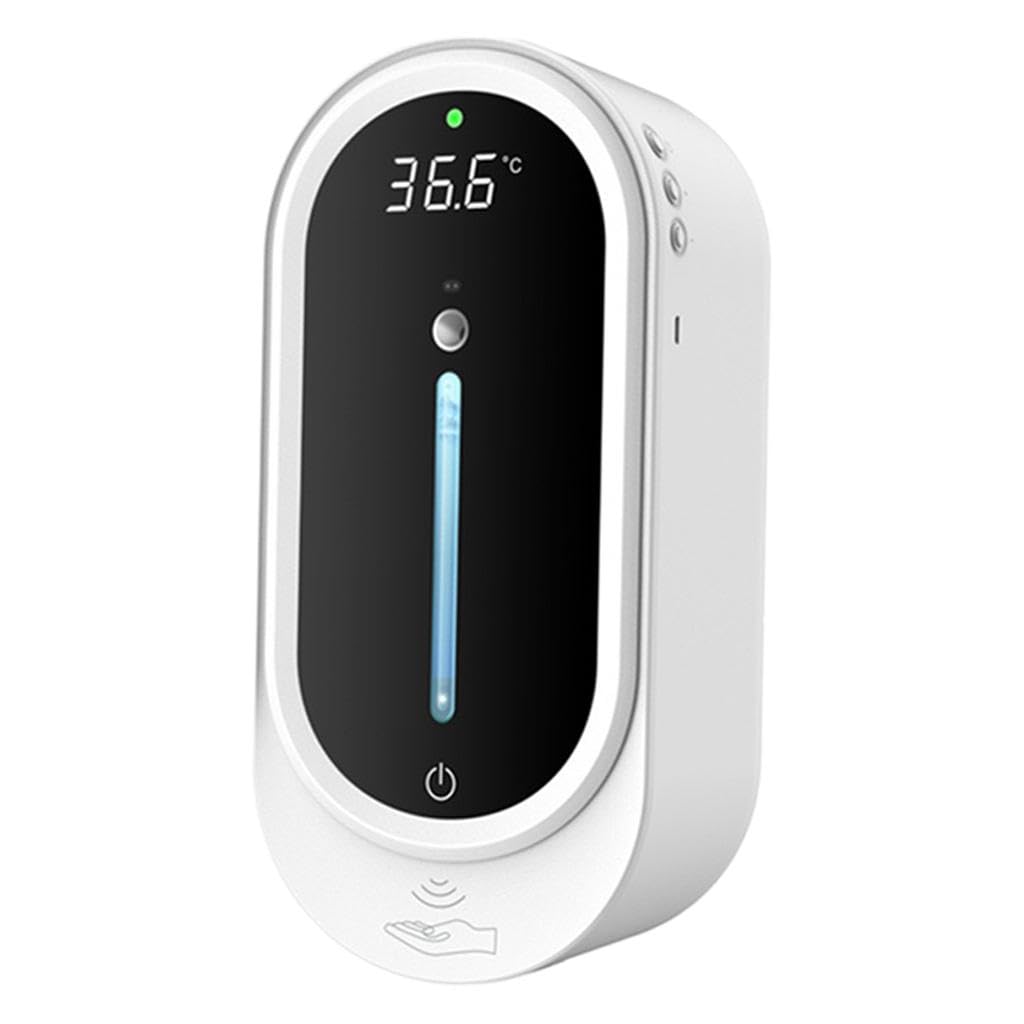MERISHOPP 2 in 1 Wall Mounted Spray Hand Sanitizer Soap Dispenser Sprayer Thermometer|Consumer Electronics | Other Consumer Electronics-image-48
